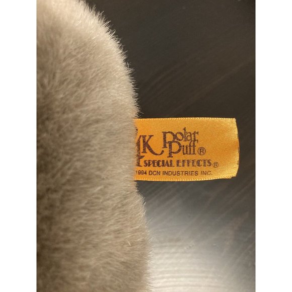 Vintage 1994 24K Polar Puff Cameron Gray Elephant Plush Stuffed Animal Toy - Picture 9 of 9